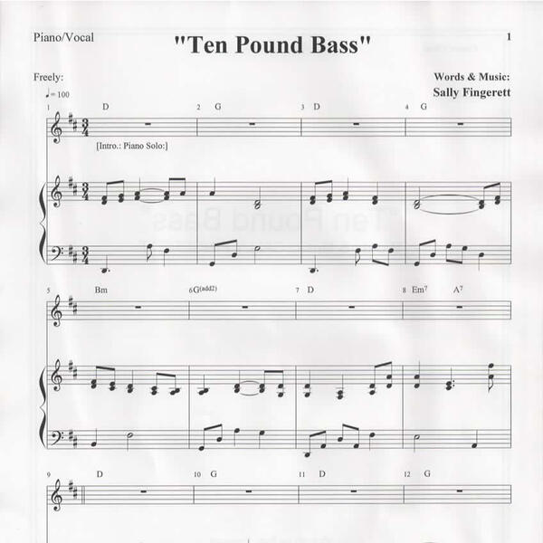 Ten Pound Bass sheet music